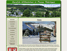 Tablet Screenshot of piesau.de